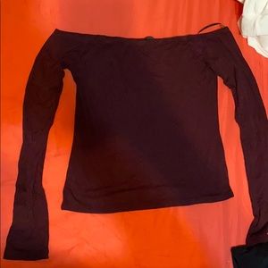 Off the shoulder blouse